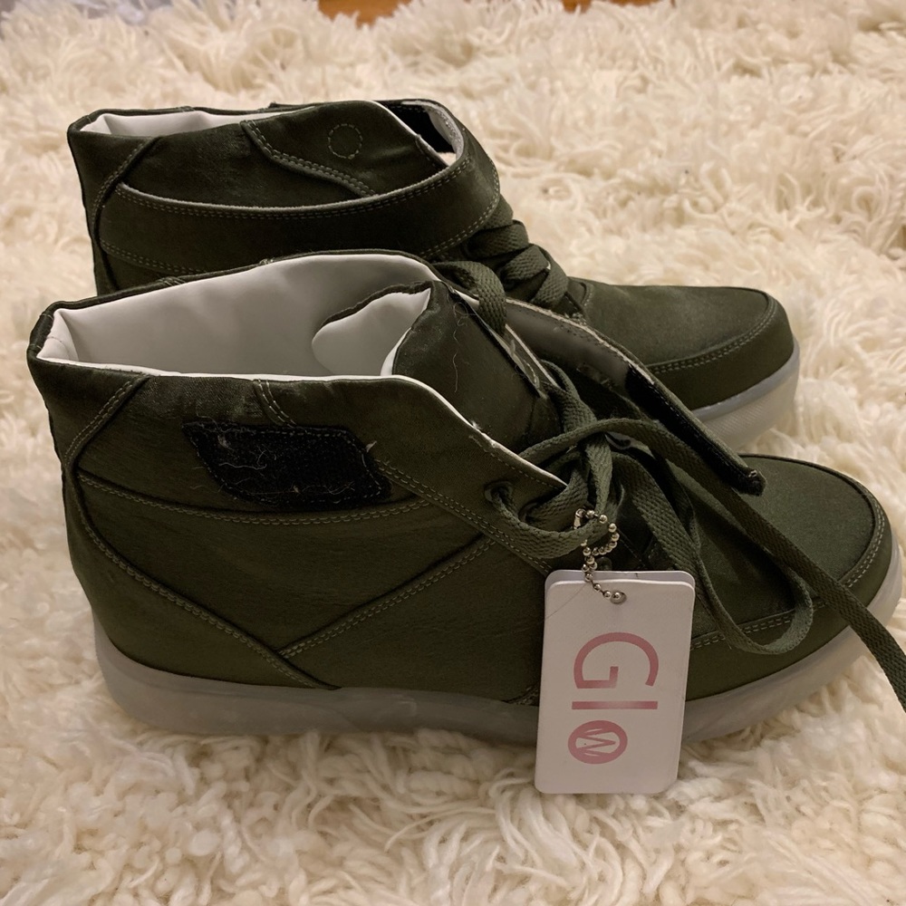 Glow sneakers